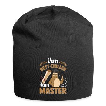 Mémoire de maîtrise passé du refroidisseur de lit au master - Bonnet en jersey - noir - Devant