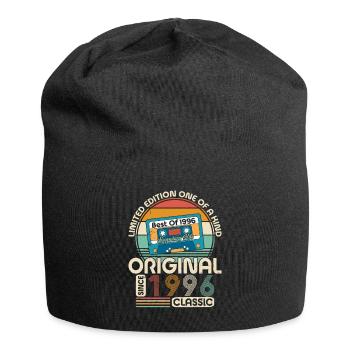 1996 Geburtstagsgeschenk 1996 Jahrgang 1996 Geschenk - Jersey-Beanie - Schwarz - Vorne