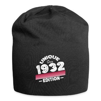 Unique depuis 1932 Edition Anniversaire Millésime 1932 - Bonnet en jersey - noir - Devant