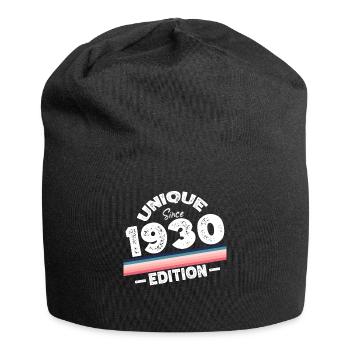 Unique depuis les années 1930 édition anniversaire Vintage des années 1930 - Bonnet en jersey - noir - Devant