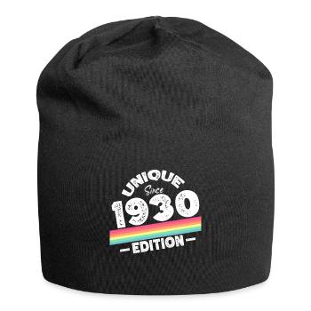 Unique depuis les années 1930 édition anniversaire Vintage des années 1930 - Bonnet en jersey - noir - Devant