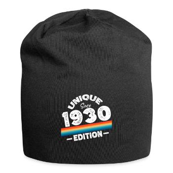 Unique depuis les années 1930 édition anniversaire Vintage des années 1930 - Bonnet en jersey - noir - Devant