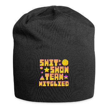 Arbeitskollegen Shit Show Teammitglied Lustiges - Jersey-Beanie - Schwarz - Vorne