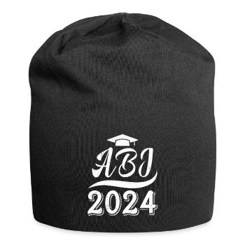 Abi 2024 Abitur School Leaving Certificate High School Graduates - Jersey Beanie - black - Front