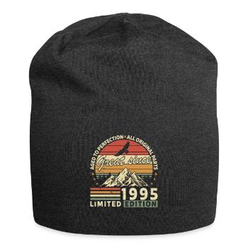 Unique 1995 Vintage Vintage Design - Bonnet en jersey - charbon - Devant