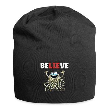 Lustige atheistische Agnostiker-Anti-Religions-Weihnachten - Jersey-Beanie - Schwarz - Vorne