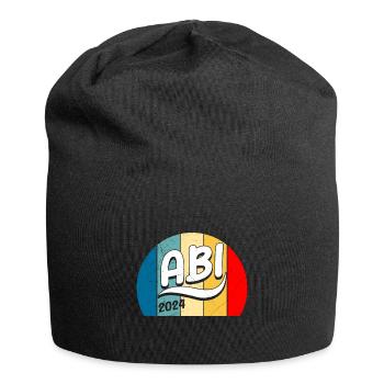 Abitur 2024 ABI Managed high school graduates graduation - Jersey Beanie - black - Front
