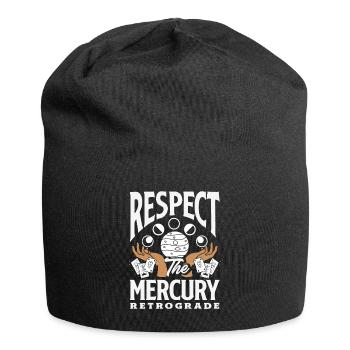 Retrograde planets Mercury Retrograde - Jersey Beanie - black - Front