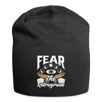 Retrograde planets Mercury Retrograde - Jersey Beanie - black - Front