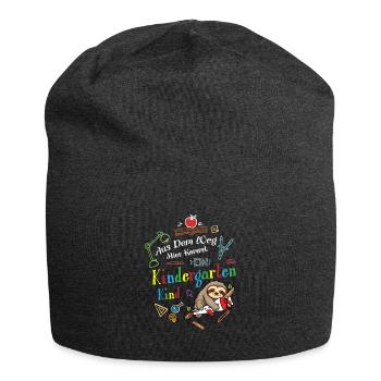 Aus Der Weg Hier Kommt Ein Kindergartenkind - Jersey-Beanie - Anthrazit - Vorne
