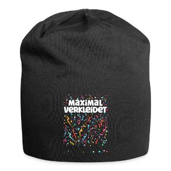 Maximal Verkleidet Kostümersatz Kein Kostüm - Jersey-Beanie - Schwarz - Vorne
