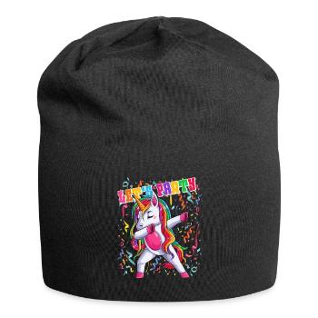 Unicorn Costume Carnival Carnival Carnival - Jersey Beanie - black - Front
