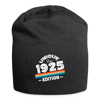 Unique seit 1925 Edition Geburtstag Vintage 1925 - Jersey-Beanie - Schwarz - Vorne