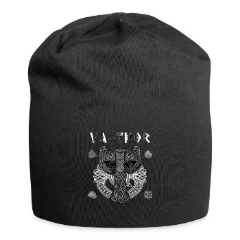 Vathor - Father's Day Father's Day Gift Viking - Jersey Beanie - black - Front