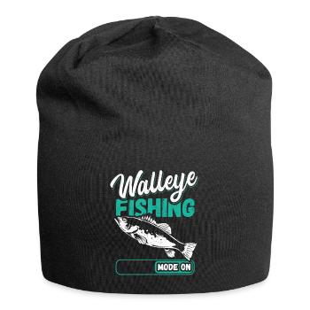 Zander Angler Fishing Fishing Gift - Jersey Beanie - black - Front