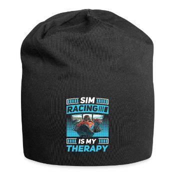 Simulator Cockpit Esports Sim Racing - Jersey Beanie - black - Front