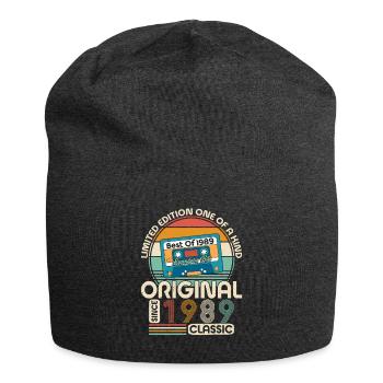 Unique 1989 Vintage Vintage Design - Bonnet en jersey - charbon - Devant