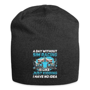 Simulator Cockpit Esports Sim Racing - Jersey-Beanie - Anthrazit - Vorne