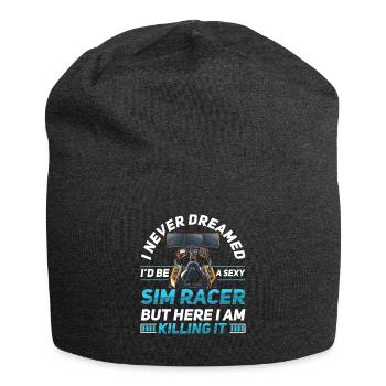 Simulator Cockpit Esports Sim Racing - Jersey-Beanie - Anthrazit - Vorne