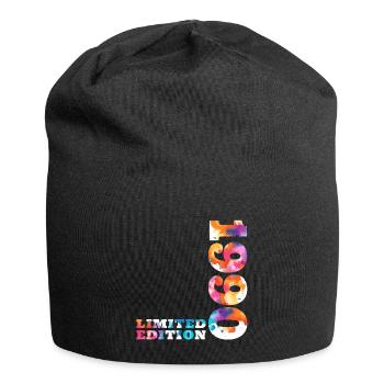 Colorful Birthday Limited Edition 1990 - Jersey Beanie - black - Front