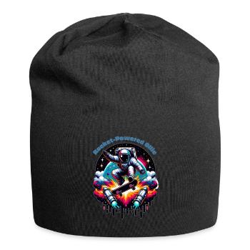 Rocket Powered Ollie - Jersey-Beanie - Schwarz - Vorne