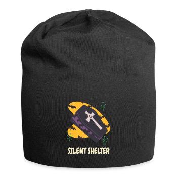 Cercueil de la mort Goth cercueil effrayant Halloween Vampires - Bonnet en jersey - noir - Devant
