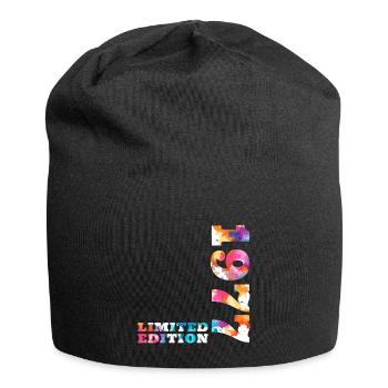 Colorful Birthday Limited Edition 1977 - Jersey Beanie - black - Front