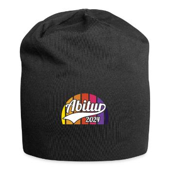 Abitur Young Girls Abitur Abitur 2024 - Jersey Beanie - black - Front