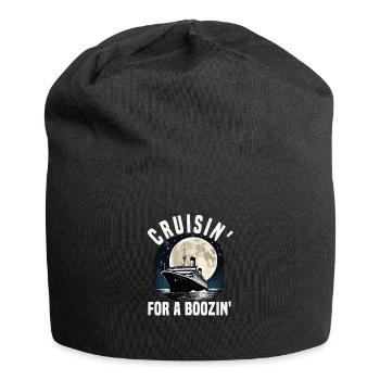 Cruising For A Boozing Cruise Ship Vacation Group - Jersey-Beanie - Schwarz - Vorne