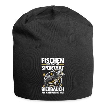 Angler Fishing Fishing Rod Fishing - Jersey Beanie - black - Front