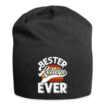 Bester Kollege EVER Mitarbeiter Coworker - Jersey-Beanie - Schwarz - Vorne