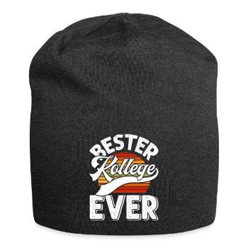 Bester Kollege EVER Mitarbeiter Coworker - Jersey-Beanie - Anthrazit - Vorne