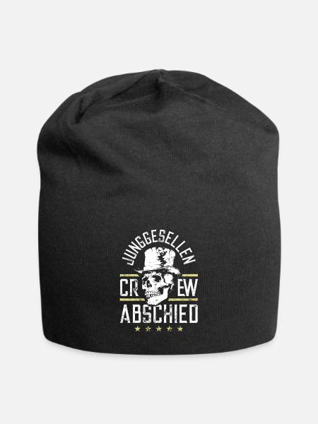 Junggesellenabschied Crew Jga Skelett - Jersey-Beanie - Schwarz