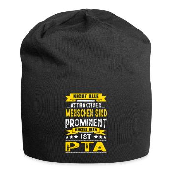 Nicht Alle Menschen Sind Prominent PTA Assistent - Jersey-Beanie - Schwarz - Vorne