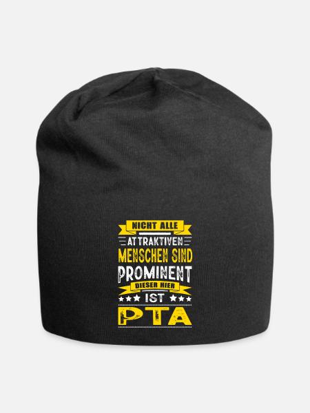 Nicht Alle Menschen Sind Prominent PTA Assistent - Jersey-Beanie - Schwarz