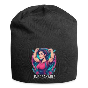 Girl power - Jersey Beanie - black - Front