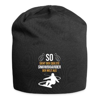 Top Snowboarders – World's Best - Jersey Beanie - black - Front