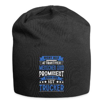 Nicht Alle Menschen Sind Prominent Trucker LKW - Jersey-Beanie - Schwarz - Vorne