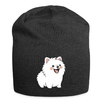 Spitz - Jersey-Beanie - Anthrazit - Vorne