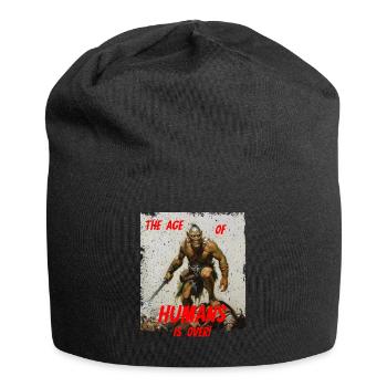 Ork Orc the age of humans is over - Jersey-Beanie - Schwarz - Vorne