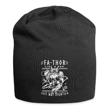 Vathor - Father's Day Father's Day Gift Viking - Jersey Beanie - black - Front