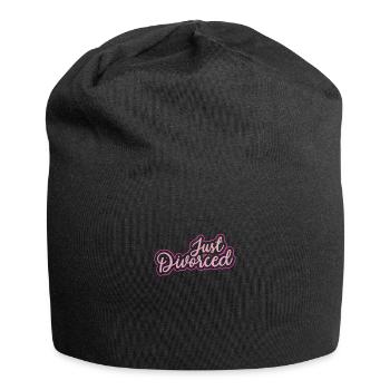 Scheidung Trennung Ende Beziehung Geschenk - Jersey-Beanie - Schwarz - Vorne