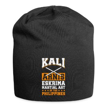 Arnis Eskrima Kali philippin Arts martiaux cadeau - Bonnet en jersey - noir - Devant