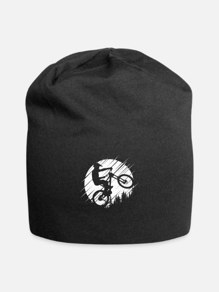 Downhill Mountainbike MTB Downhill Mountainbiker - Jersey-Beanie - Schwarz