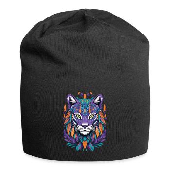 Spiritual Mandala Design - Jersey Beanie - black - Front