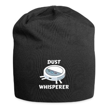 Dust Whisperer Saugroboter Staubsauger - Jersey-Beanie - Schwarz - Vorne