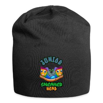 Junior Sneaker Head - Jersey Beanie - black - Front
