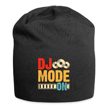 Dj Mode On - Jersey Beanie - black - Front
