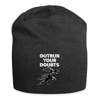 Track Runner Sprinter Sprinting 100m sprinter - Jersey Beanie - charcoal grey - Front