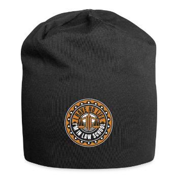 I Have No Life I'm In Law School Legal Studies - Jersey Beanie - black - Front